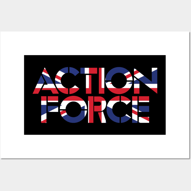 Action Force UK version Wall Art by Illustratorator